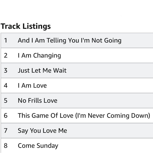 The Best Of Jennifer Holiday CD, Released 1996 - Picture 4 of 5